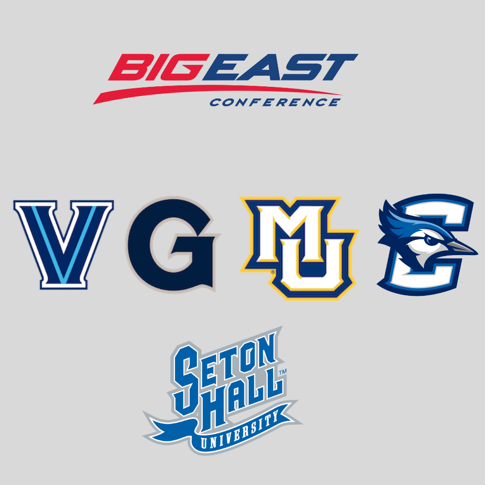 Big East Conference Schools Graphic